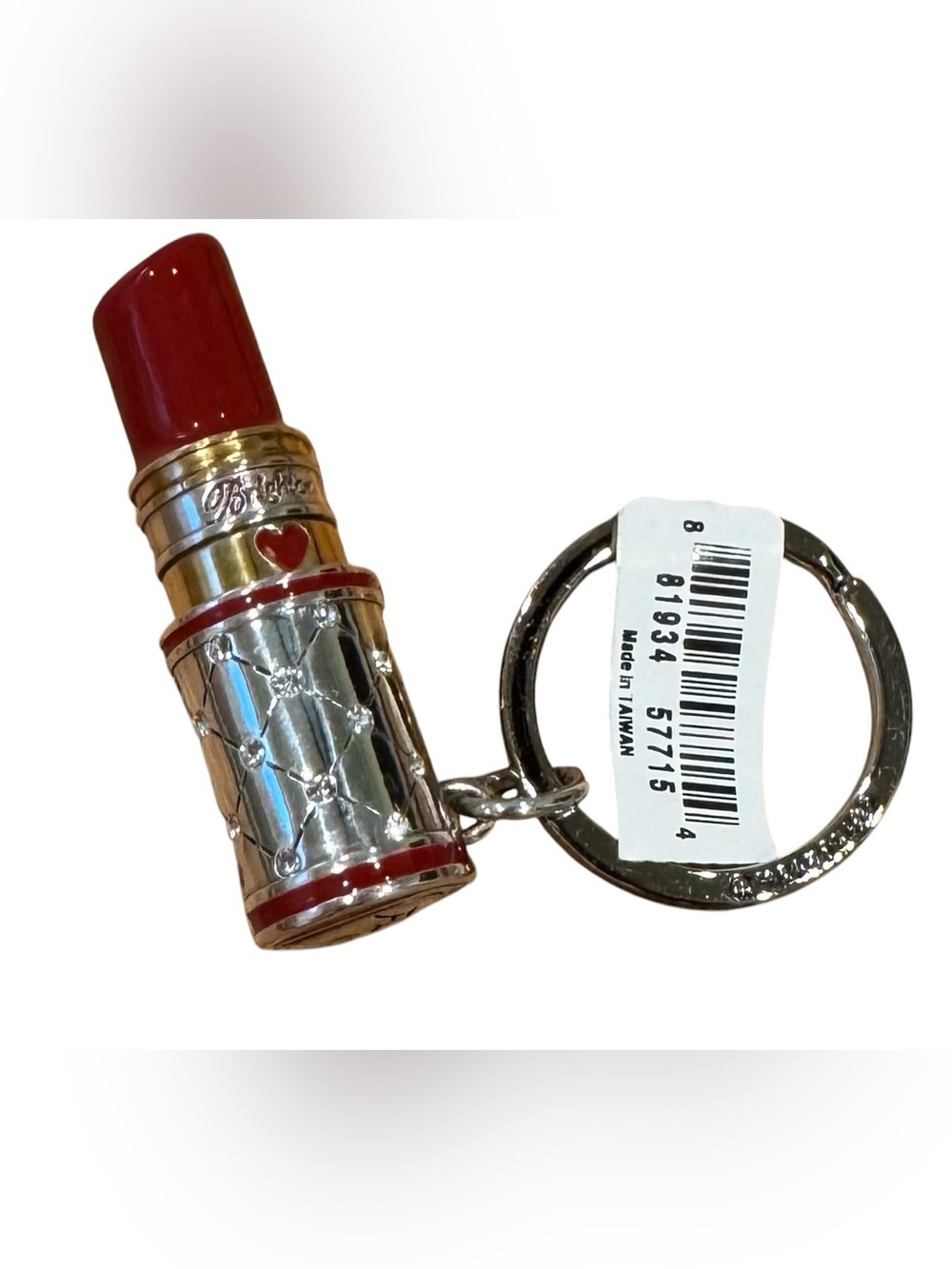 Brighton Lipstick keychain- NWT